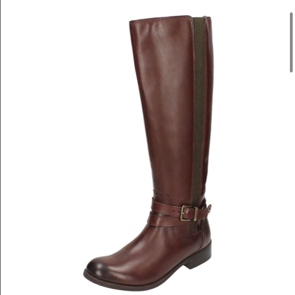 Clark’s Pita Vienna Authentic Leather Riding Boots